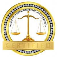 Who's Who Top Attorneys of North America Certified